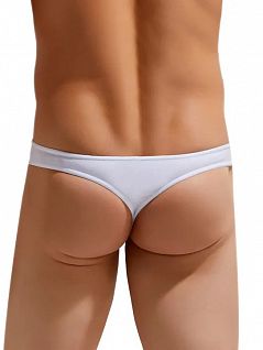 Дышащие тонги из хлопка белого цвета GAUVINE 49835